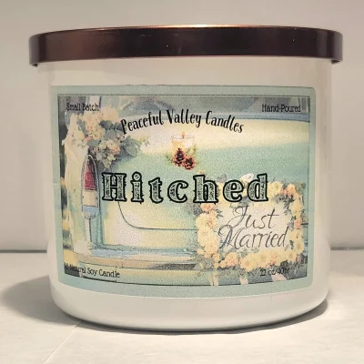 Hitched candle by Peaceful Valley Candle Co.